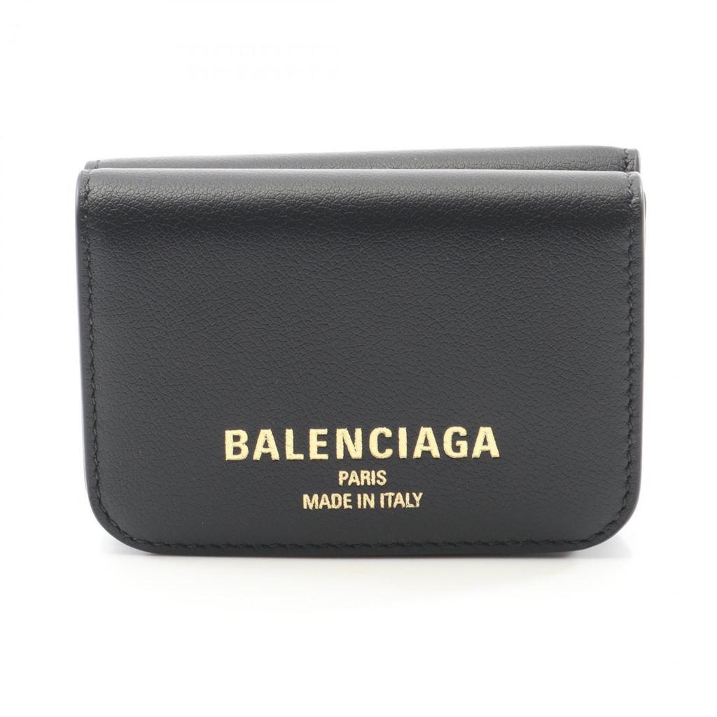 Balenciaga Leather Wallet (Tri-Fold) (Pre-Owned)