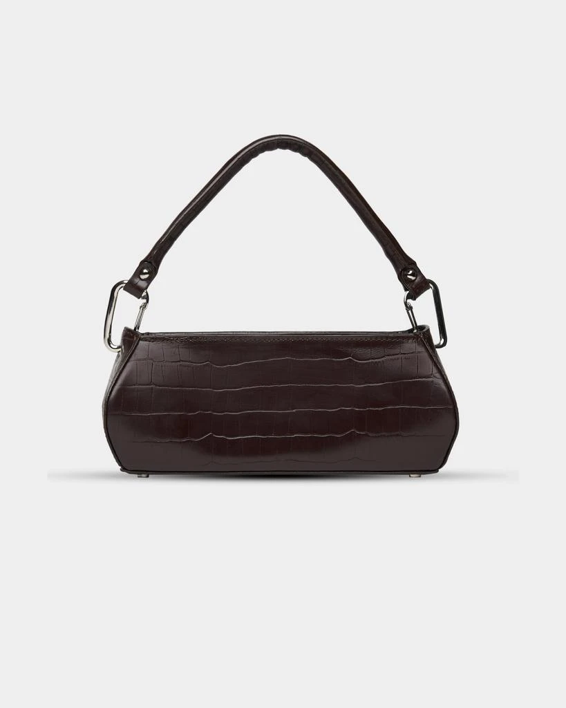 Trend Maven Women's Handheld Croc Brown 2