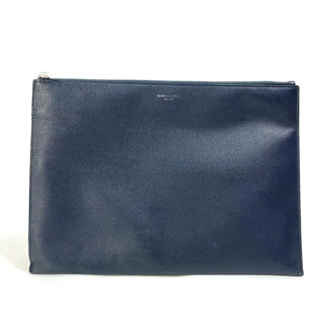 Yves Saint Laurent Leather Clutch Bag (Pre-Owned)