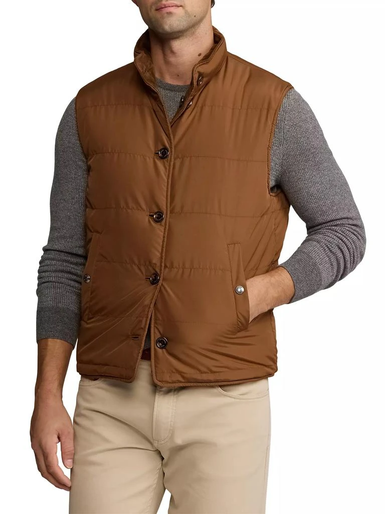 Ralph Lauren Mardell Reversible Suede Down Vest 4