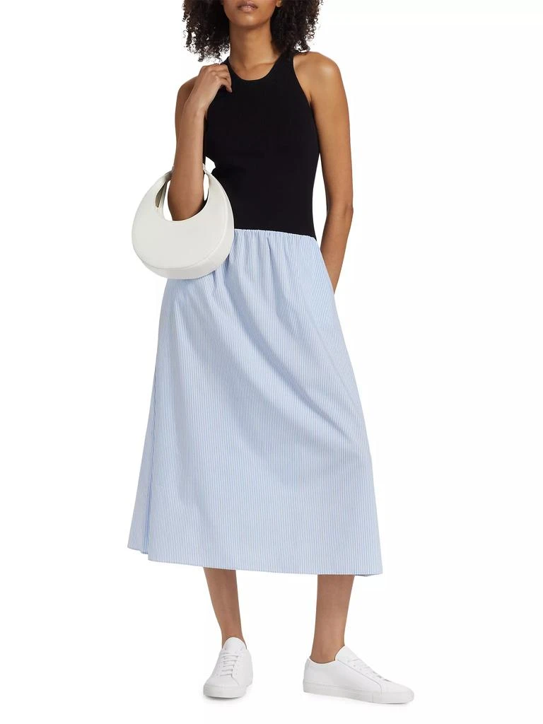 Naadam Mixed Media Midi Dress 2