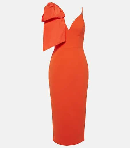 REBECCA VALLANCE Alani bow-detail gown 1