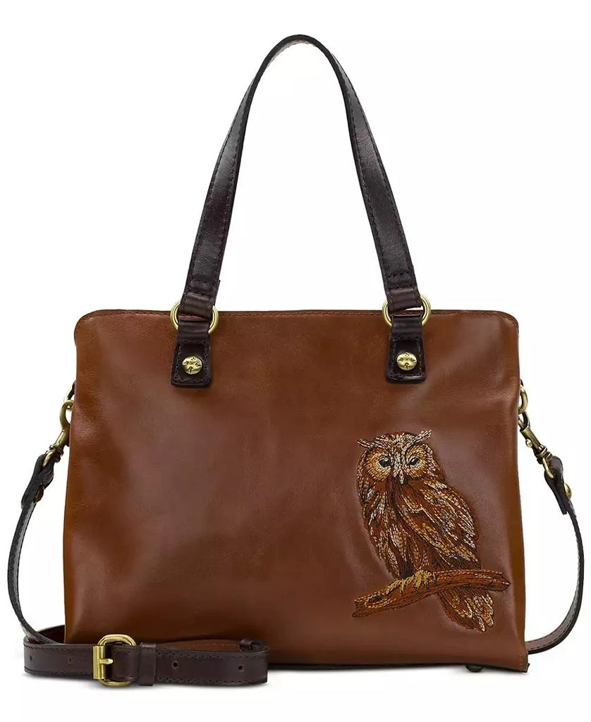 Patricia Nash Moggie Small Leather Satchel 1