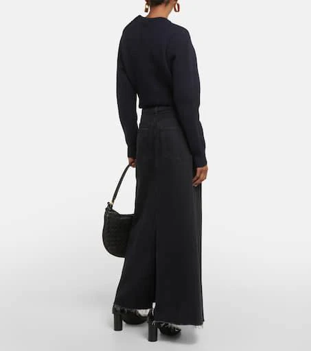 AGOLDE Hilla denim maxi skirt 3
