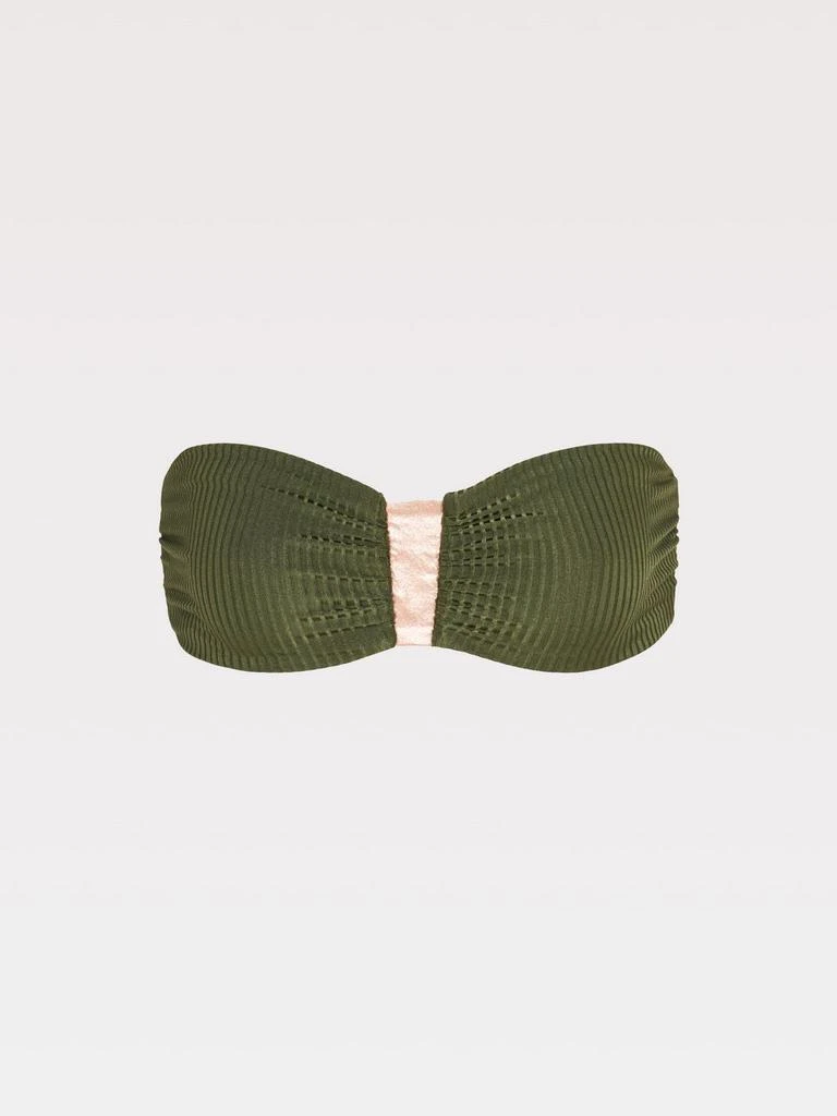 Albertine Haut De Maillot Marie - Kaki Folk 4