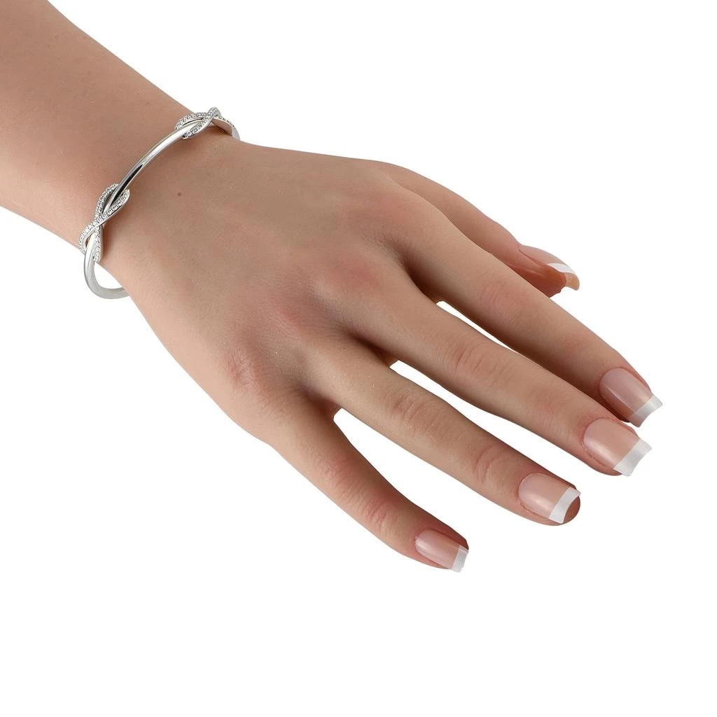 Tiffany & Co. . Platinum Diamond Infinity Bracelet TI12-050625 2