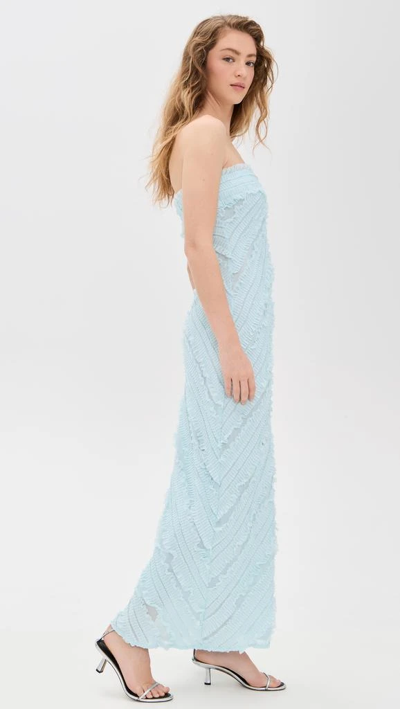 Endless Rose Strapless Ruffled Maxi Dress 3