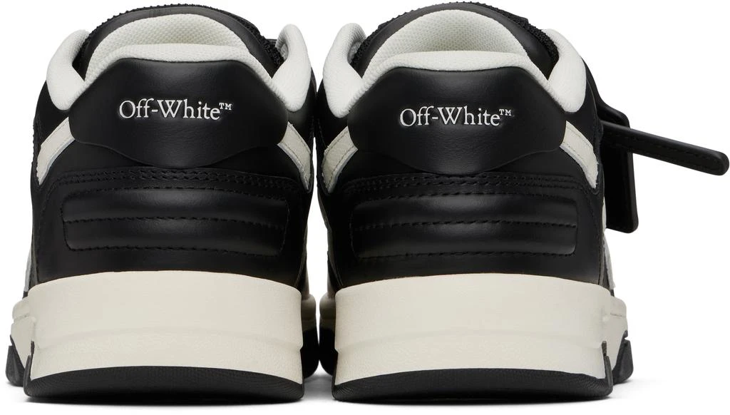 Off-White Kids Black 
White Out Of Office Straps Sneakers 2