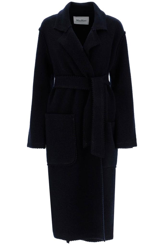 コート Max Mara Arturo Coat MAX MARA Arturo double-breasted hooded wool and cashmere