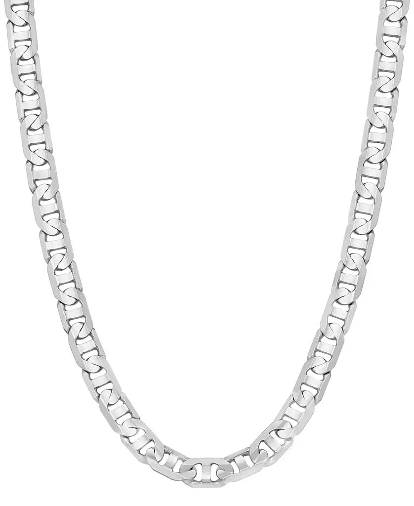 Macy's Men's Mariner Link 22" Necklace (6-1/2mm) in Sterling Silver 1