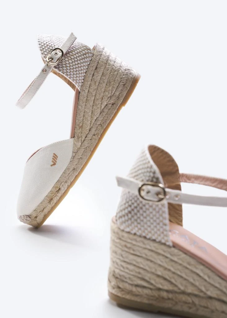 Viscata Reus Limited Edition Canvas Espadrille Wedges 4