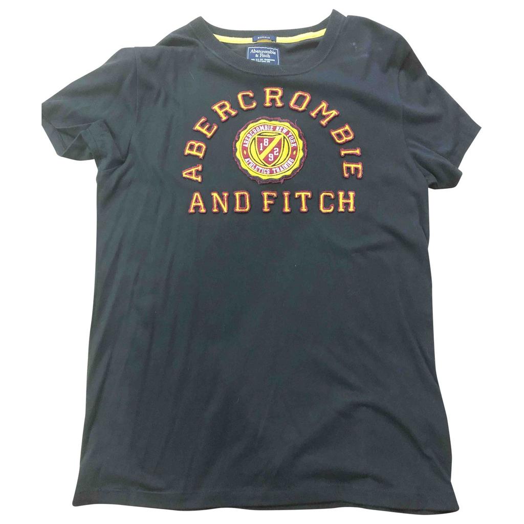 Abercrombie & Fitch Abercrombie & Fitch Black Cotton T-shirt