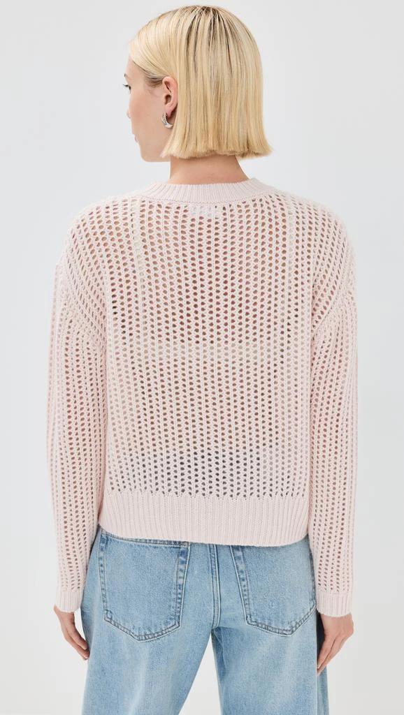 Sablyn Marci Cashmere Pullover with Open Stitch 2