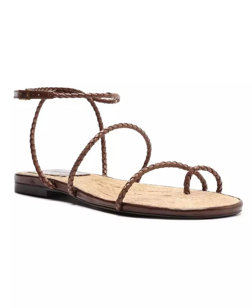 Shop Women's Kaya Straw Flat Sandals on Sale at BeyondStyle – Get