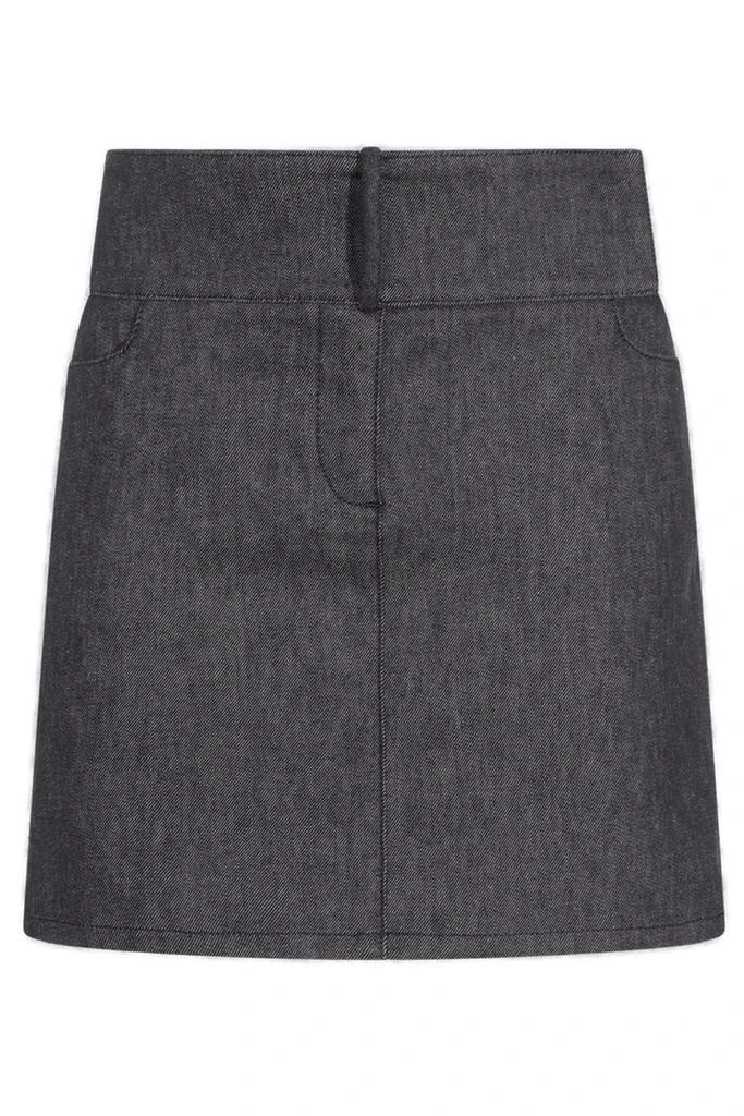 Courrèges Courrèges Belted Denim Mini Skirt 1