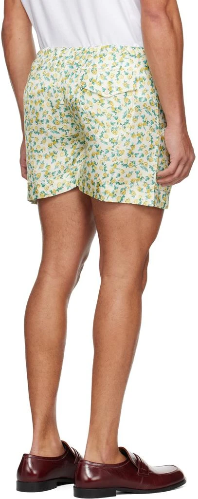 CORMIO Yellow Floral Shorts 3