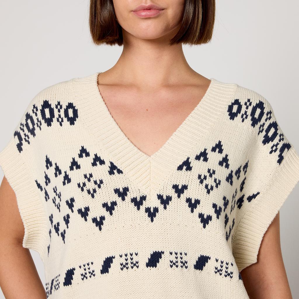 ★新品未使用★Cottonlinen Knit Vest Todayful TODAYFUL/トゥデイフル】Cottonlinen Knit Vest・12510512