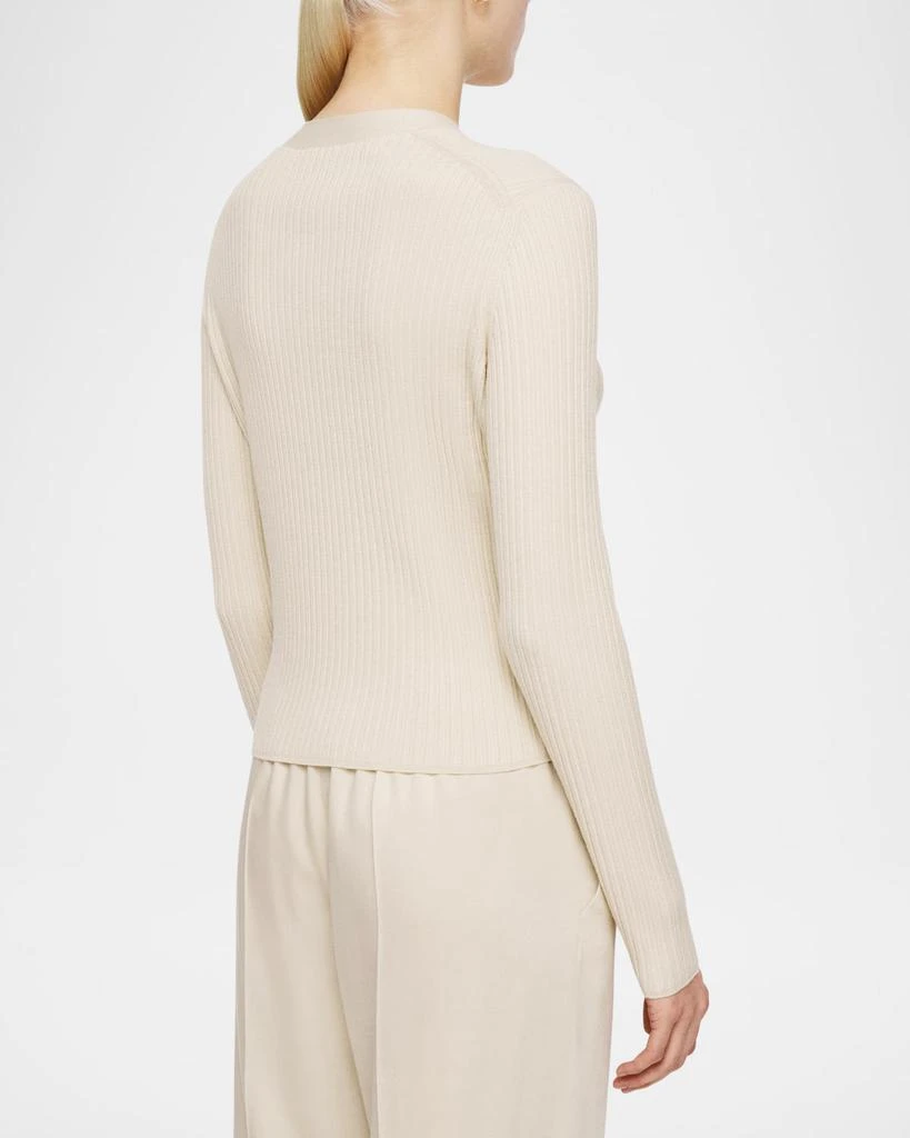 Joseph Ribbed Merino Wool Cardigan 3