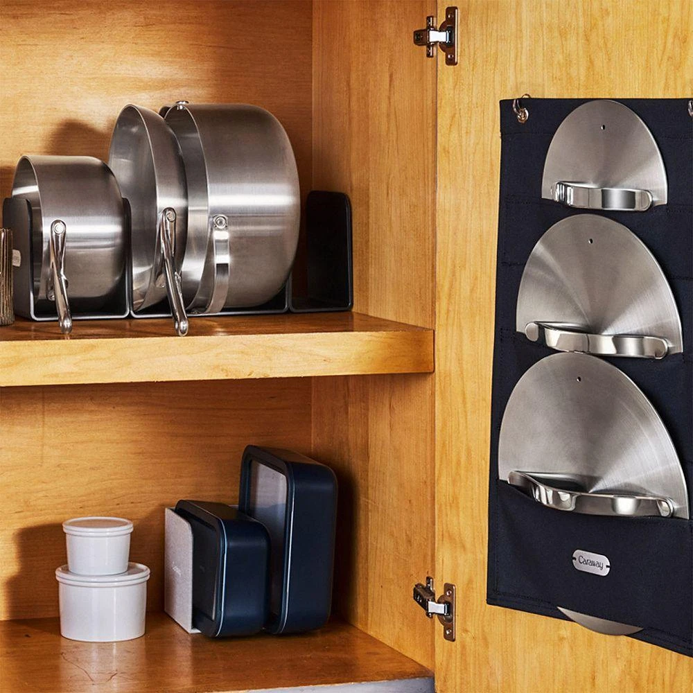Caraway 12-Piece Stainless Steel Cookware Set 4