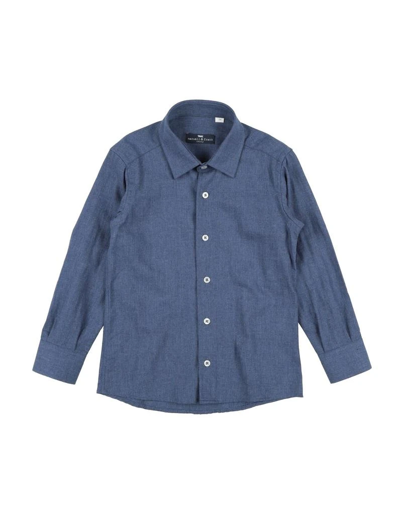 MANUELL 
FRANK Solid color shirt