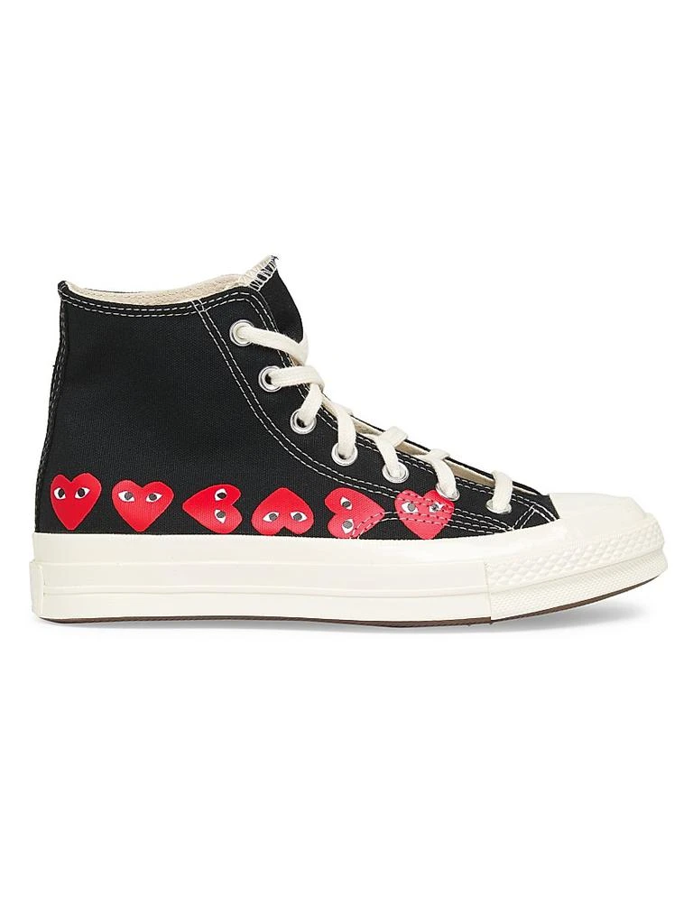 Comme des Garcons CdG PLAY x Converse Women's Chuck Taylor All Star Heart High-Top Sneakers 1
