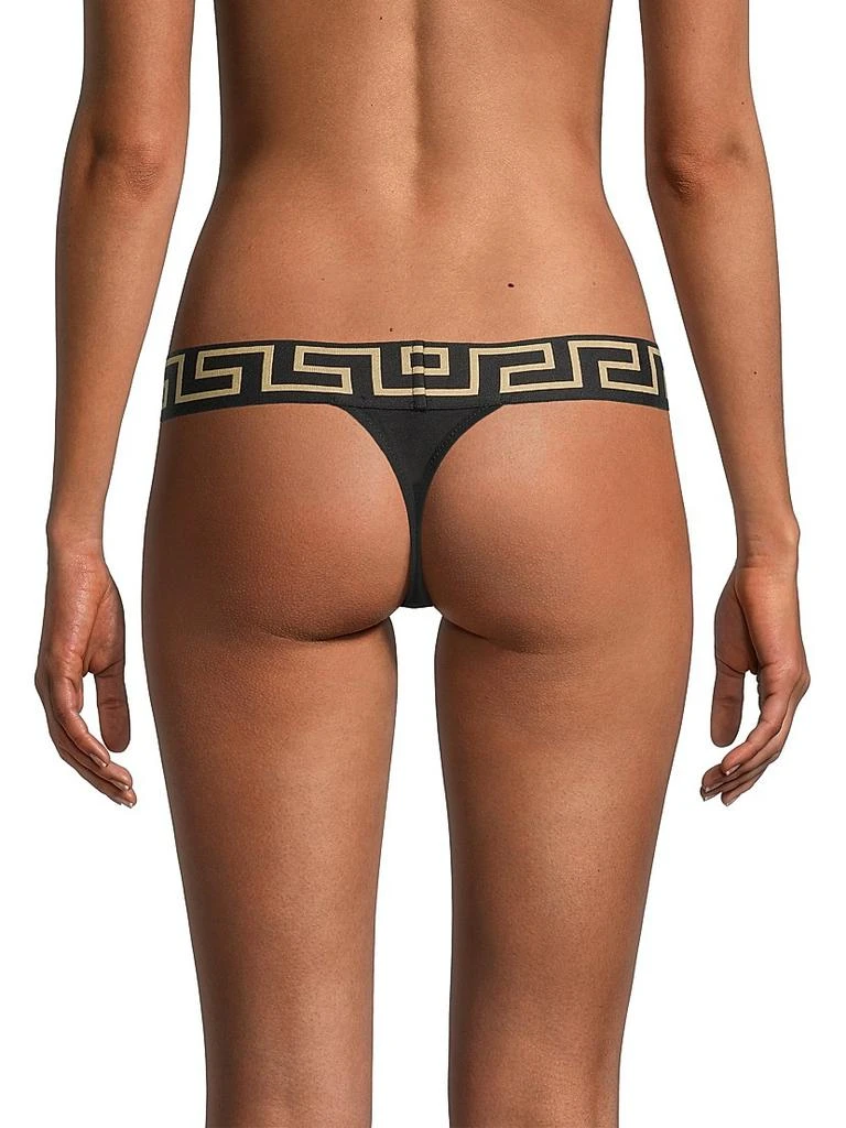 Versace Greca Border Thong 4
