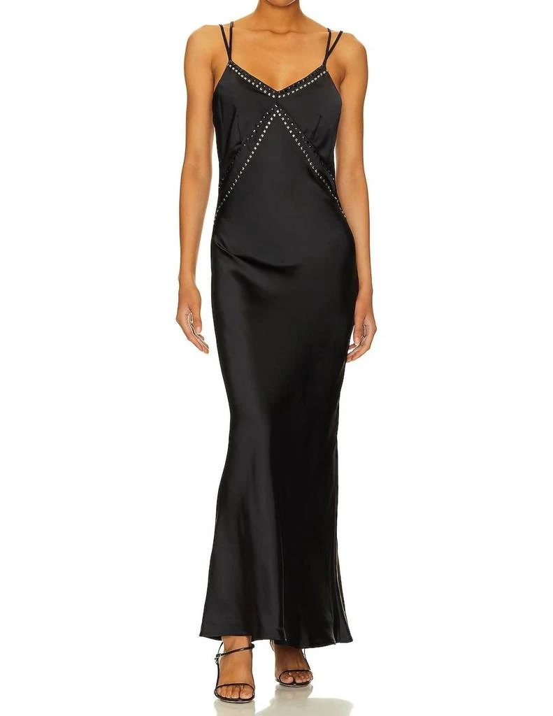 green emerald velvet dress Steve Madden Lara Satin Halter Tie Dress APRICOTGELATO / L