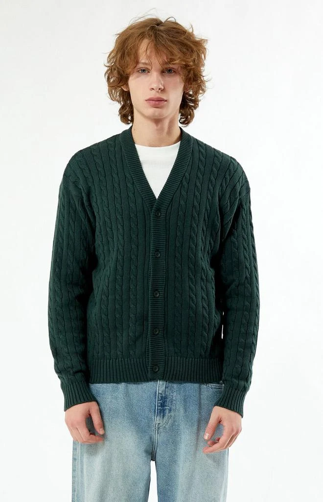 HUF Triple Triangle Jacquard Cardigan 1