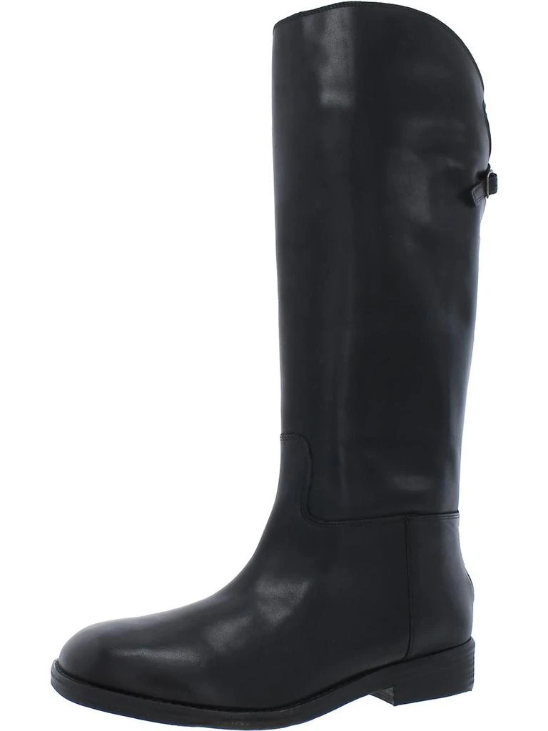 Free People Womens Leather Tall Knee-High Boots 1