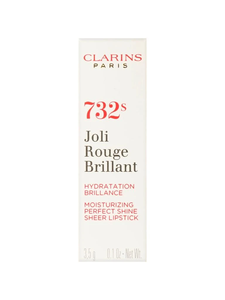 Clarins Joli Rouge Brillant Lipstick 0.1 OZ - CHOOSE YOUR SHADE 4