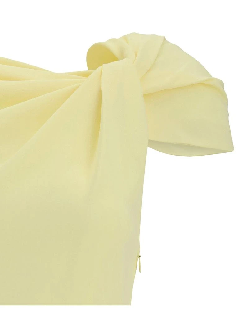 Givenchy Givenchy Draped Midi Cady Dress 3