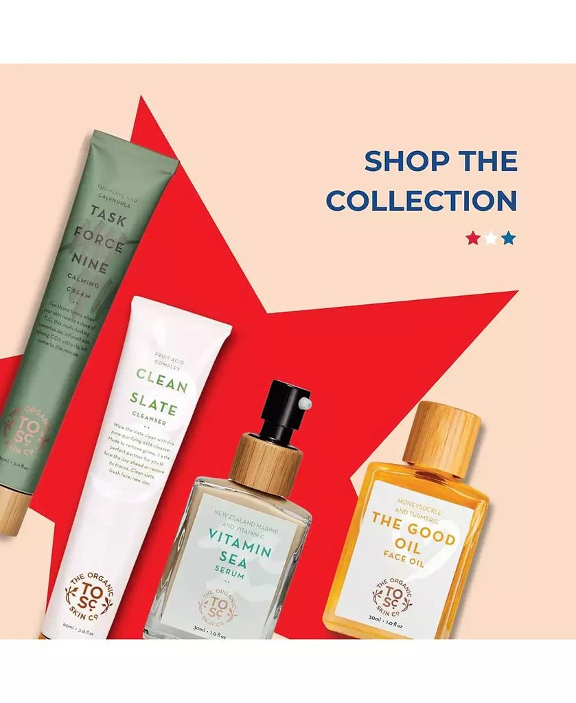 The Organic Skin Co. Facial Wash | Clean Slate by | Face Wash for Women and Men | Face Care | Exfoliating Face Wash with AHA | Gentle Face Cleanser for Acne Treatment | Natural Face Wash and Face Exfoliator | 3 Fl Oz 3