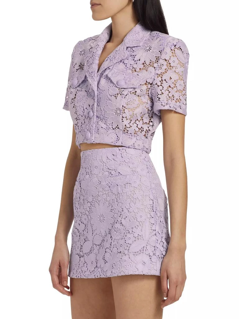 Generation Love Noah Lace Crop Blazer 4