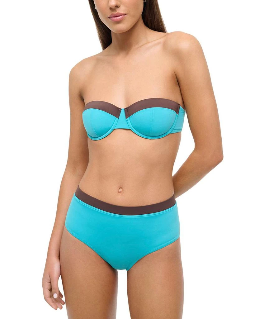 Staud Devon High Rise Bikini Bottom 6