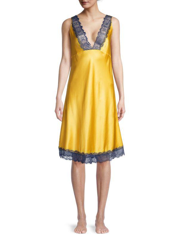 Sleeping with Jacques Chilli Stretch-Silk Dress