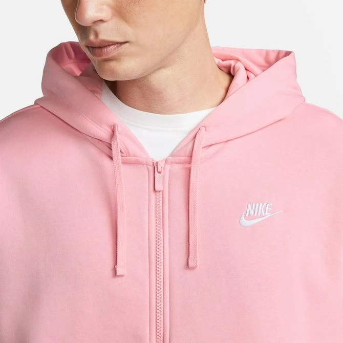 NIKE Women's Nike Sportswear Club Fleece Full-Zip Hoodie 5