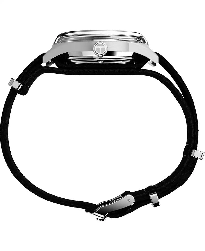 Timex Men's Mechanical Automatic Black Nylon Strap Watch, 38mm 2