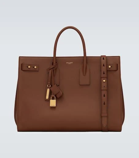 Yves Saint Laurent Sac De Jour Thin Large leather tote bag 1