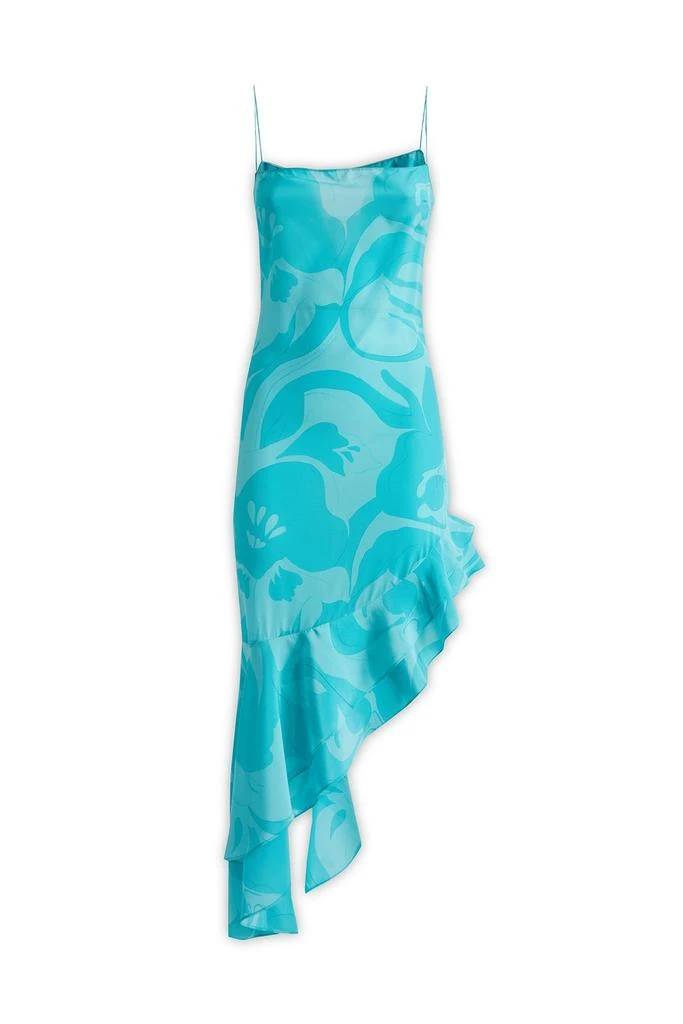 ETRO Etro Floral Print Asymmetric Midi Dress 1