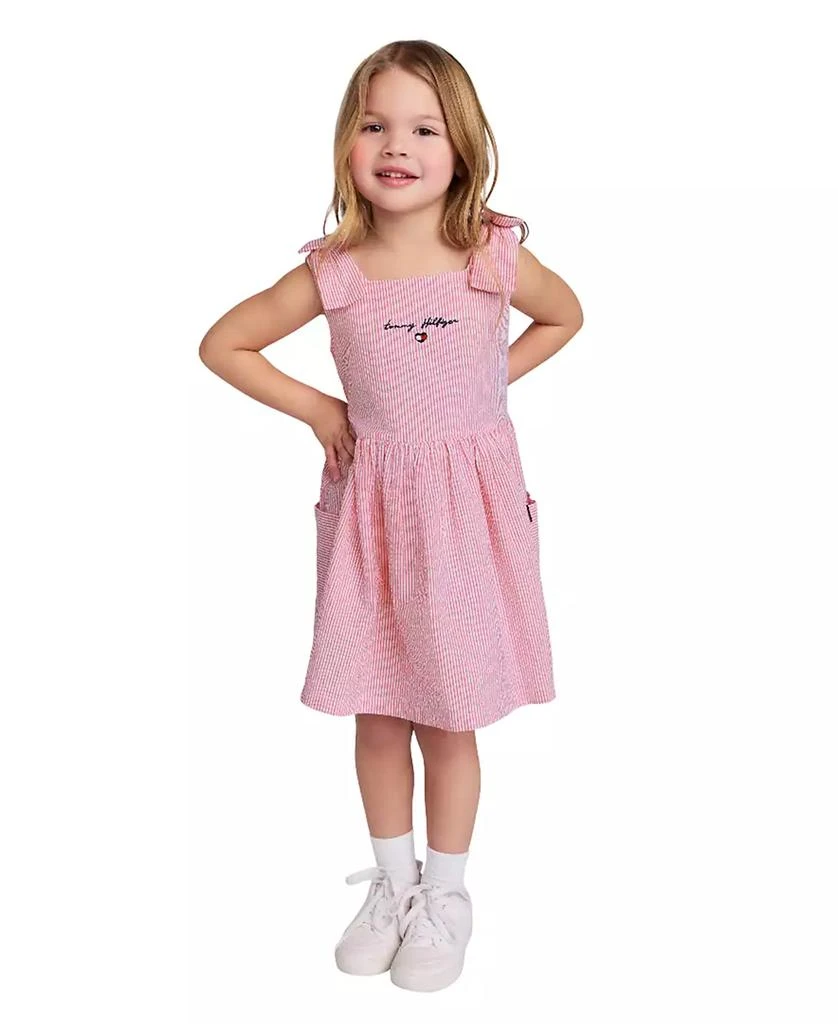 Shop Toddler and Little Girls Seersucker Striped Romper on Sale at  BeyondStyle  Get 60% Off Toddler and Little Girls Seersucker Striped  Romper with Limited-Time Flash Deals, Exclusive Discounts, and Special  Offers.