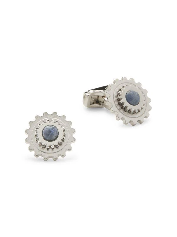Thompson of London Thompson Sodalite Bullet Gear Cufflinks 1