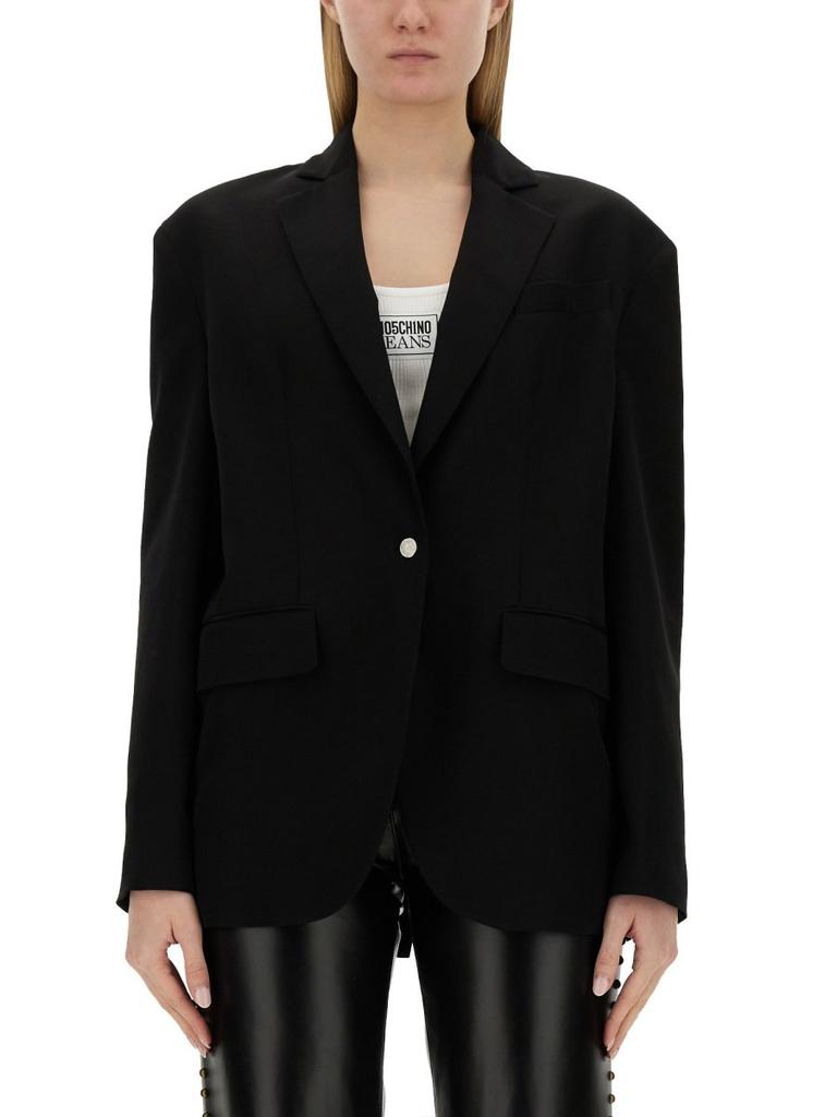 【関税&送料込】Moschino Jeans Furry Effect Jacket Moschino Moschino Jeans Furry Effect Jacket - Jackets - Free