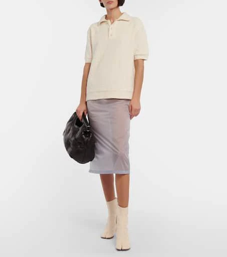 MAISON MARGIELA Semi-sheer midi skirt 2