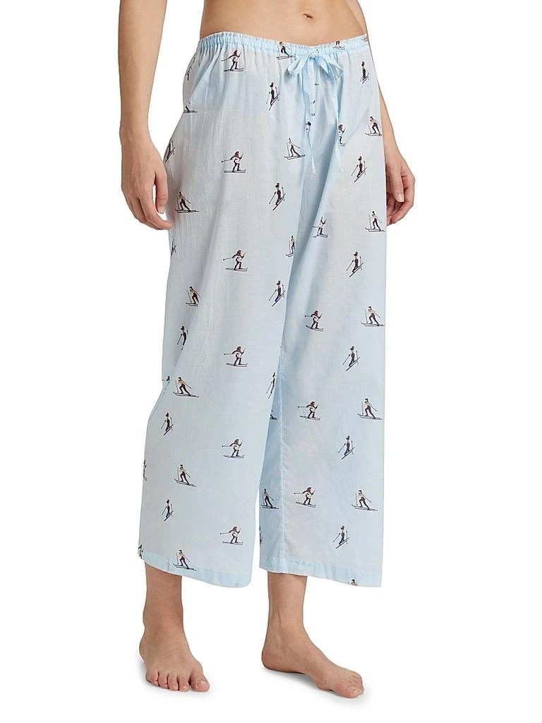Pour Les Femmes Cross Country Skiers Long-Sleeve Pajamas 4