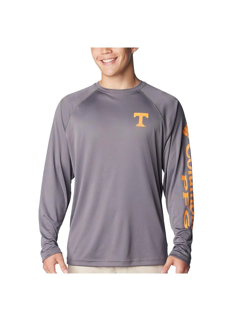 Columbia NCAA Tennessee Volunteers Terminal Tackle Omni-Shade Raglan Long Sleeve T-Shirt