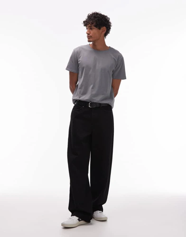 ALL SAINTS AllSaints Bodega t-shirt in fossil grey 2