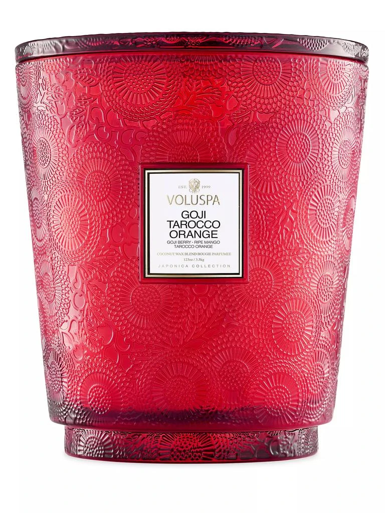Voluspa Goji Tarocco Orange 5 Wick Hearth Candle 1