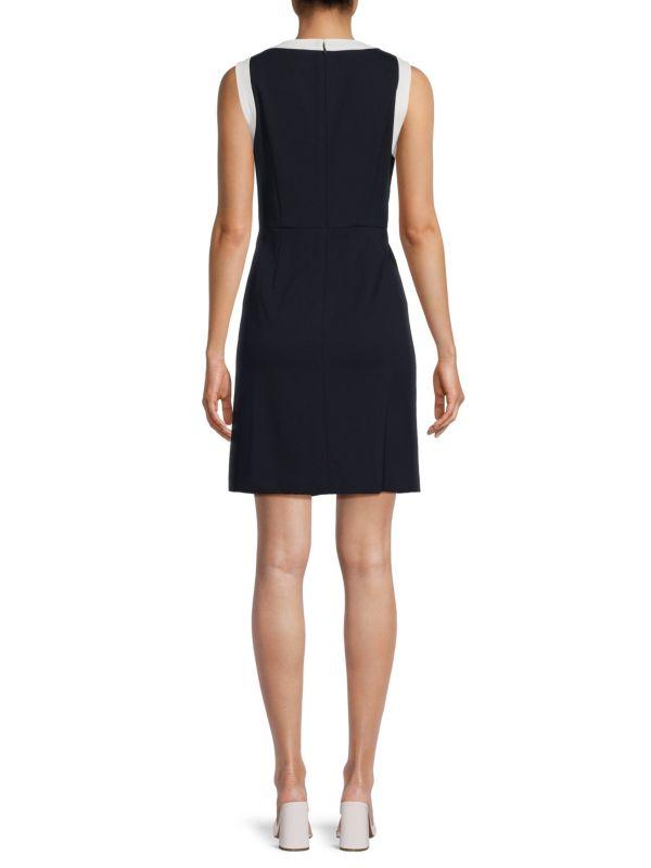 Tommy Hilfiger Roundneck Sheath Mini Dress