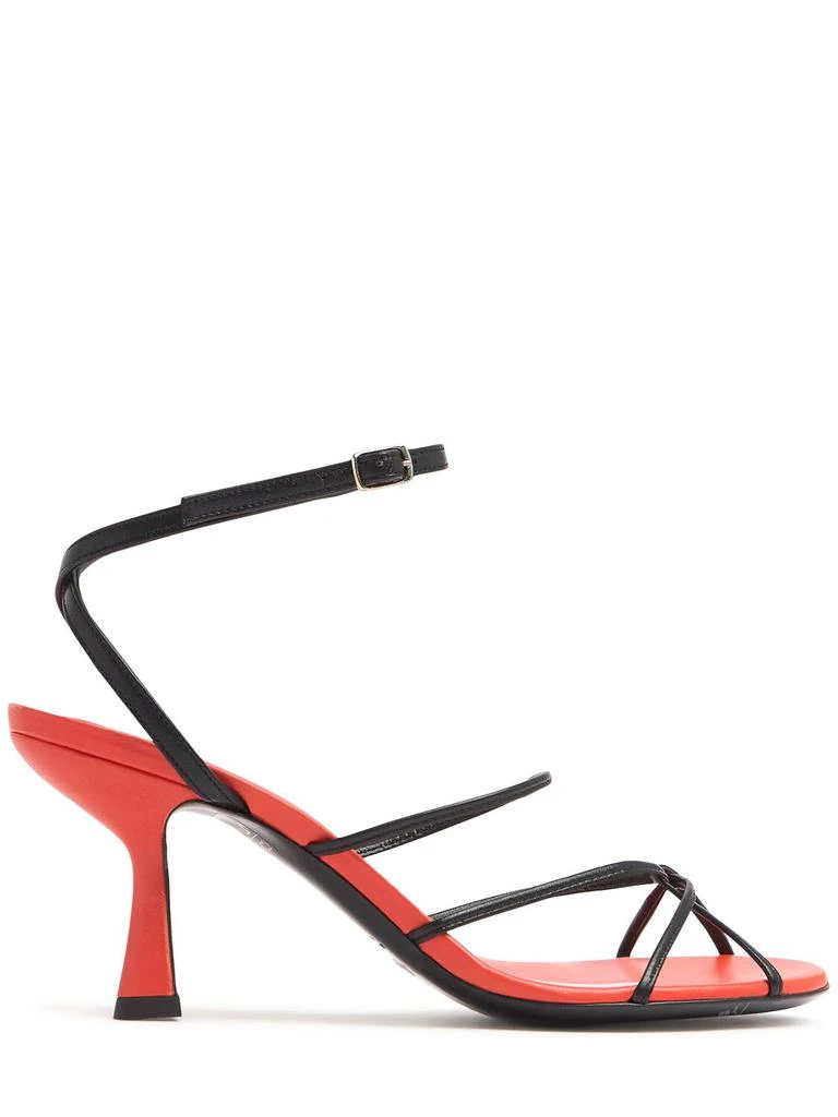 Christopher Esber 70mm Blaze Leather Sandals 1