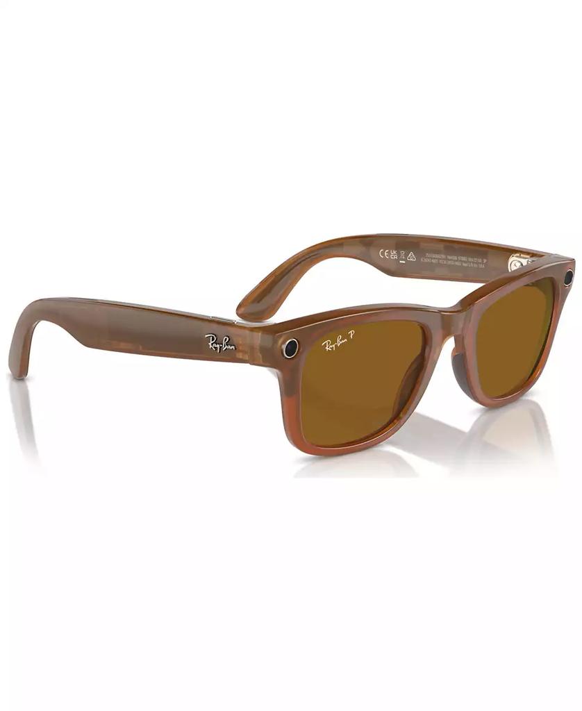 Ray-Ban Meta Wayfarer Unisex Polarized AI Sunglasses, RW4006